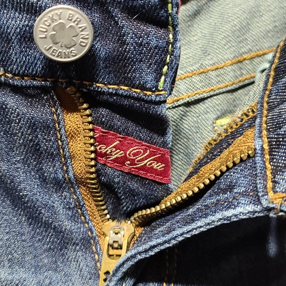 Lucky Brand straight leg low rise jeans - Picture 8 of 11